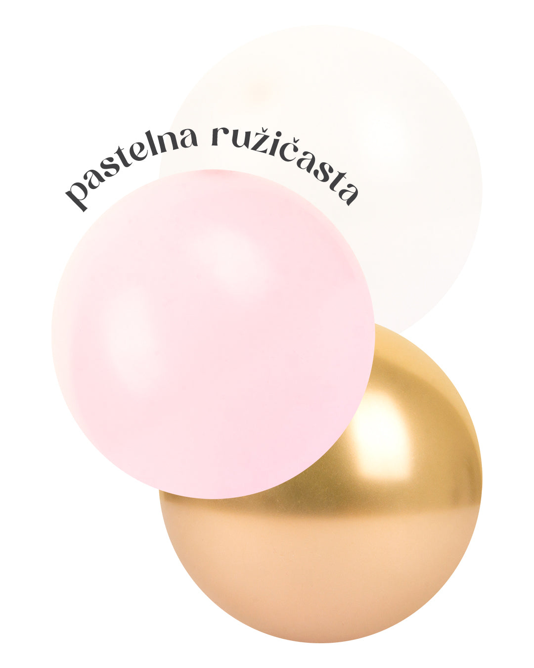 Set luk s balonskom dekoracijom