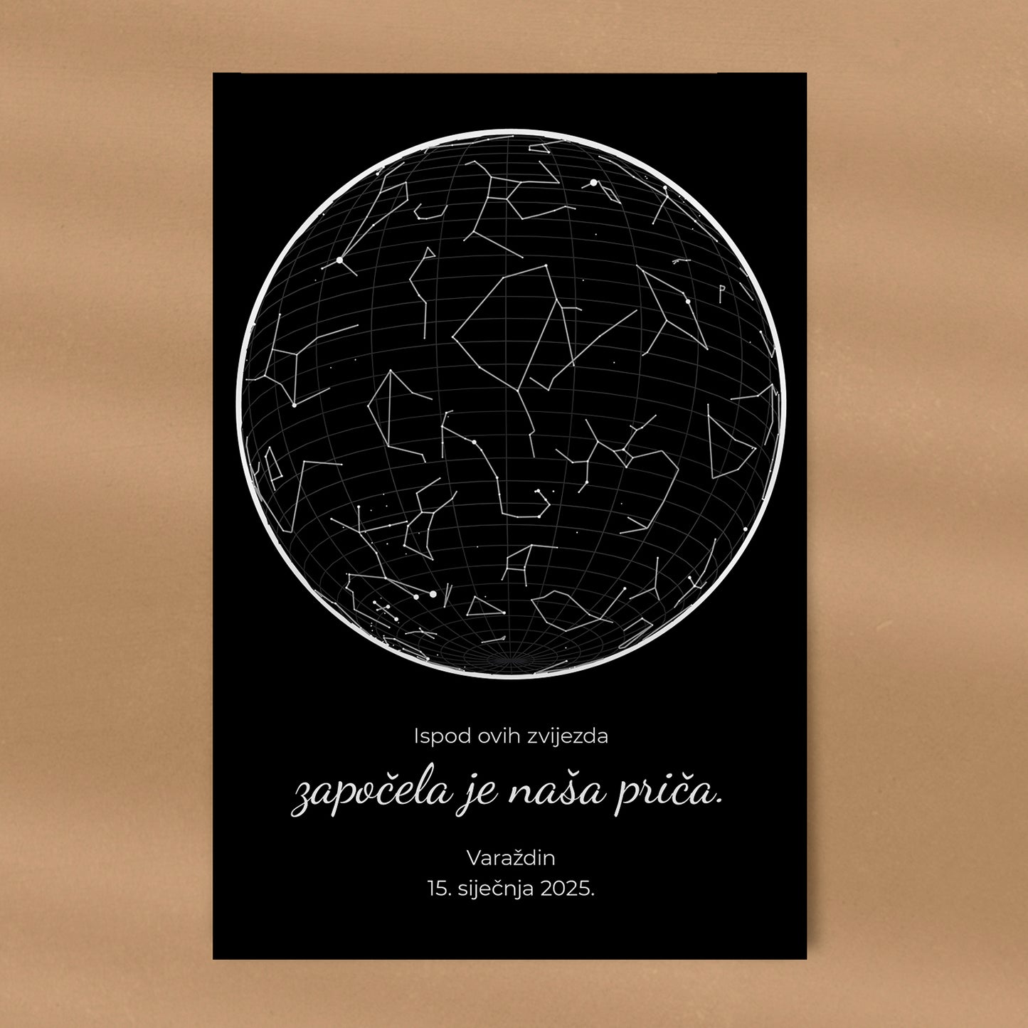 Plakat "Zvjezdano nebo"