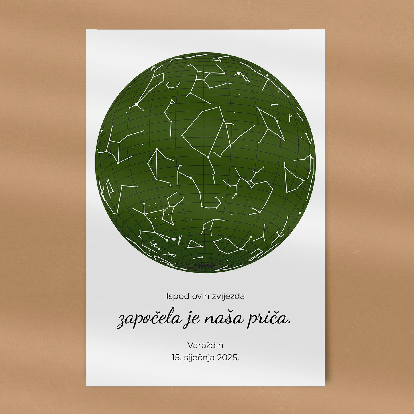 Plakat "Zvjezdano nebo"