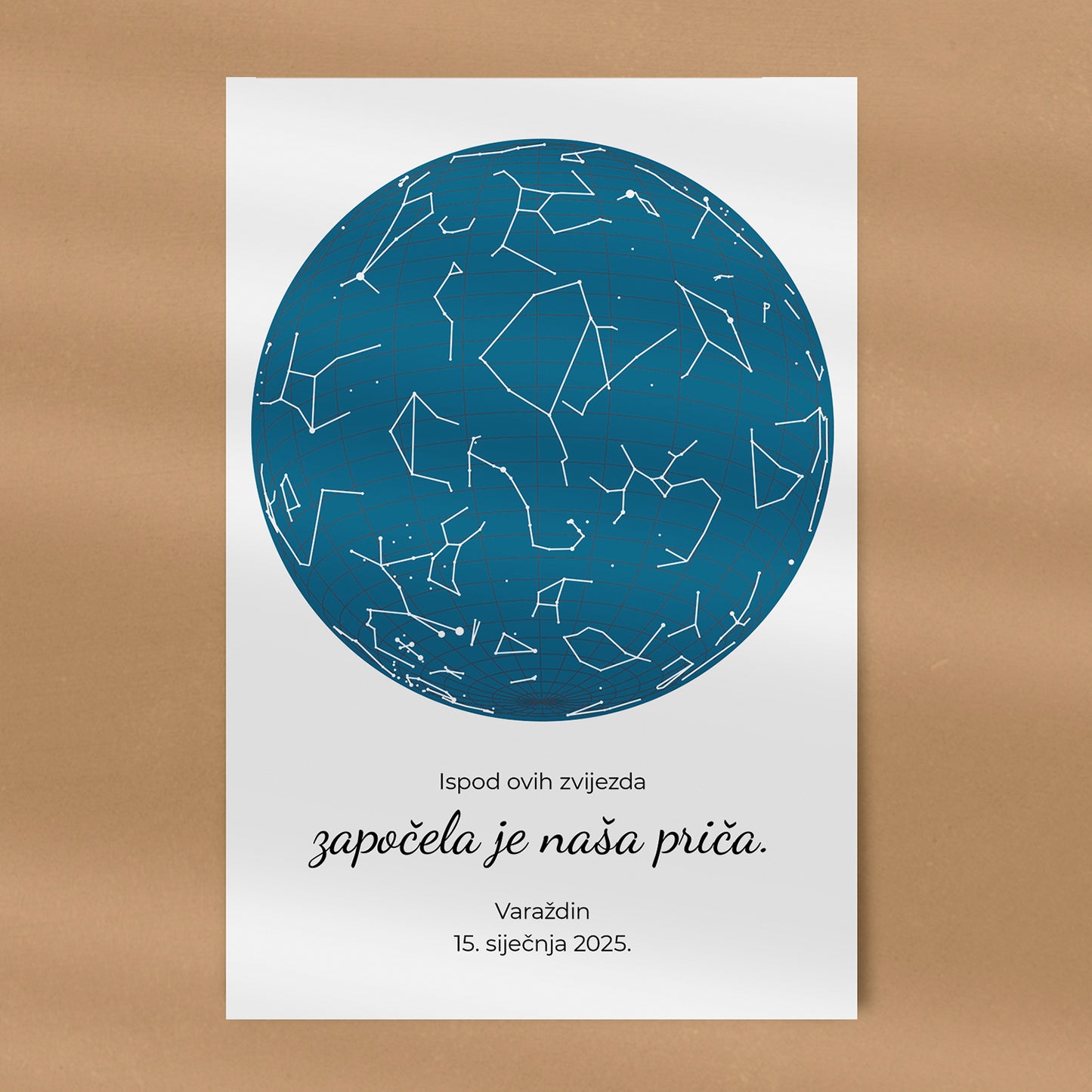 Plakat "Zvjezdano nebo"