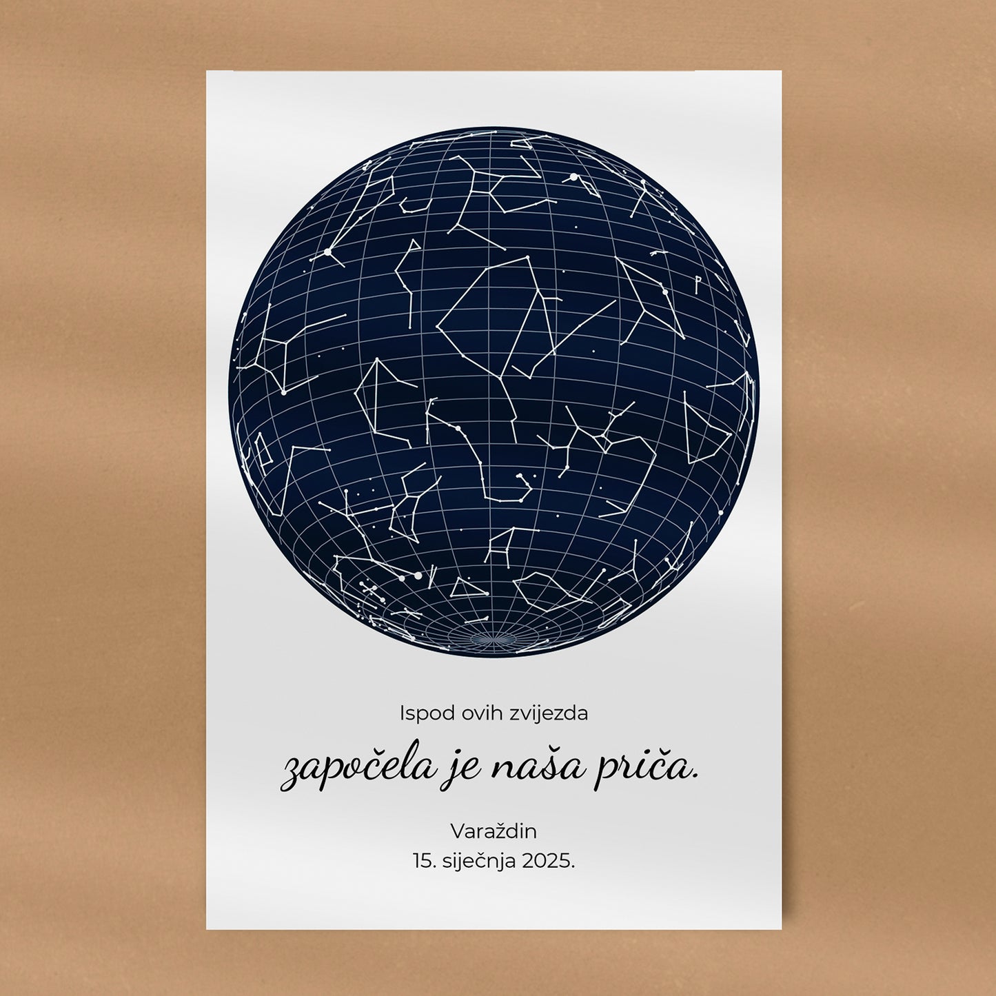 Plakat "Zvjezdano nebo"