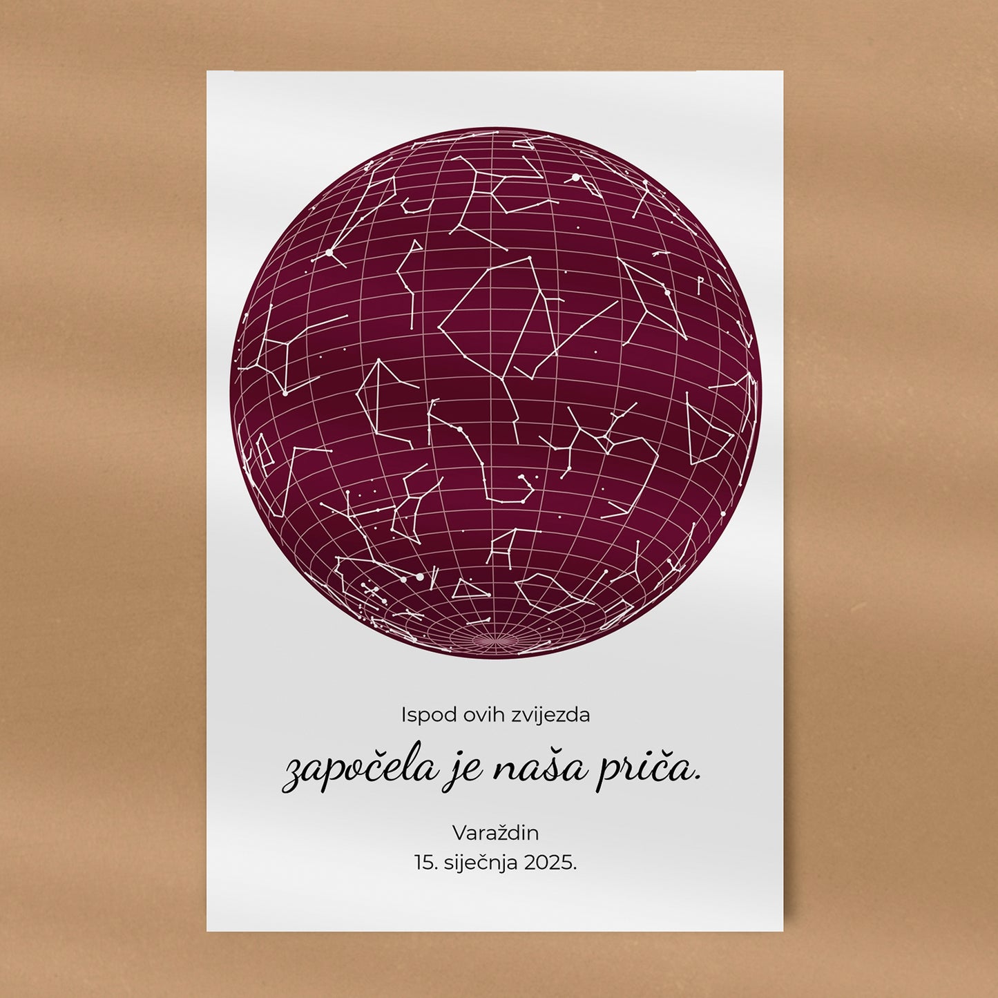 Plakat "Zvjezdano nebo"