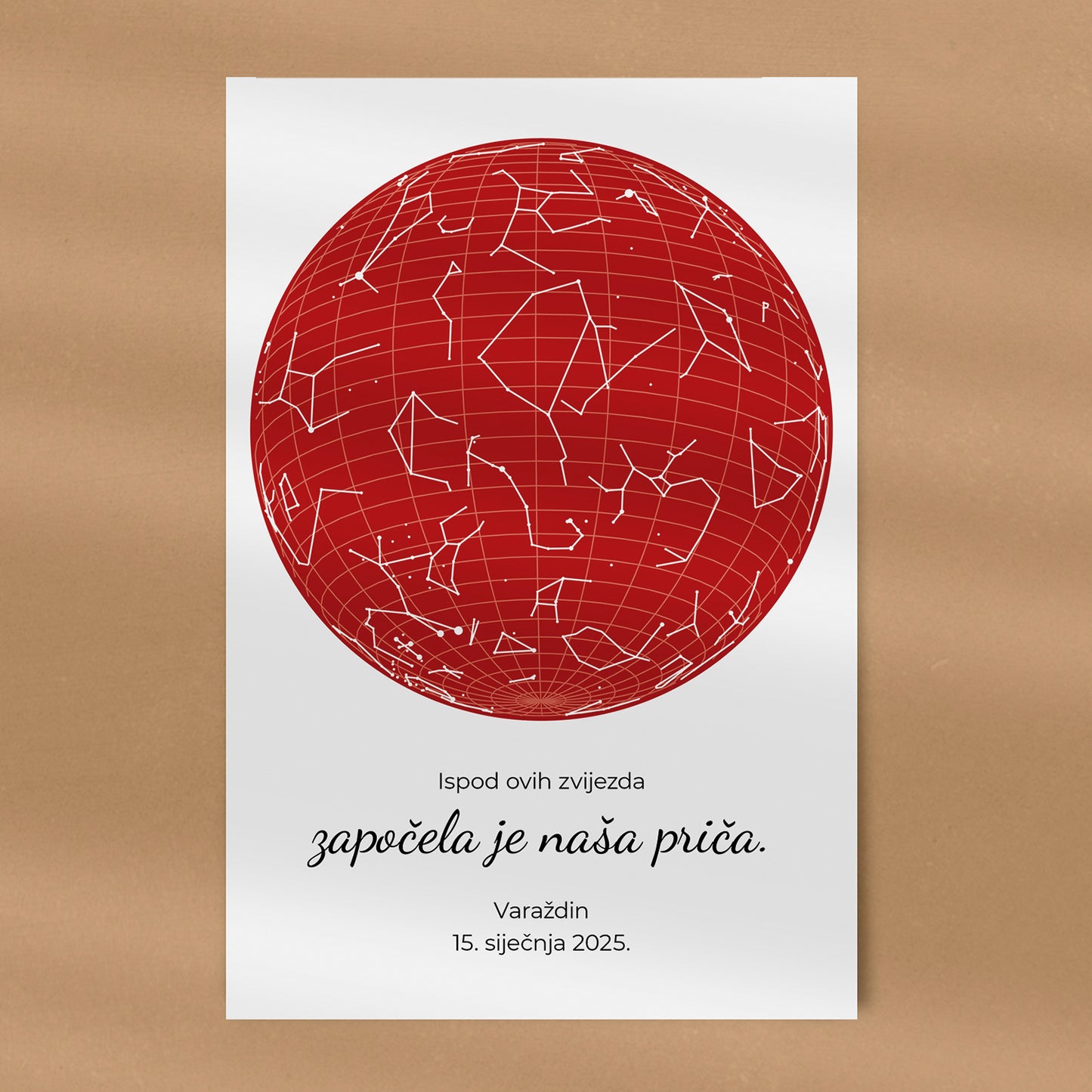 Plakat "Zvjezdano nebo"