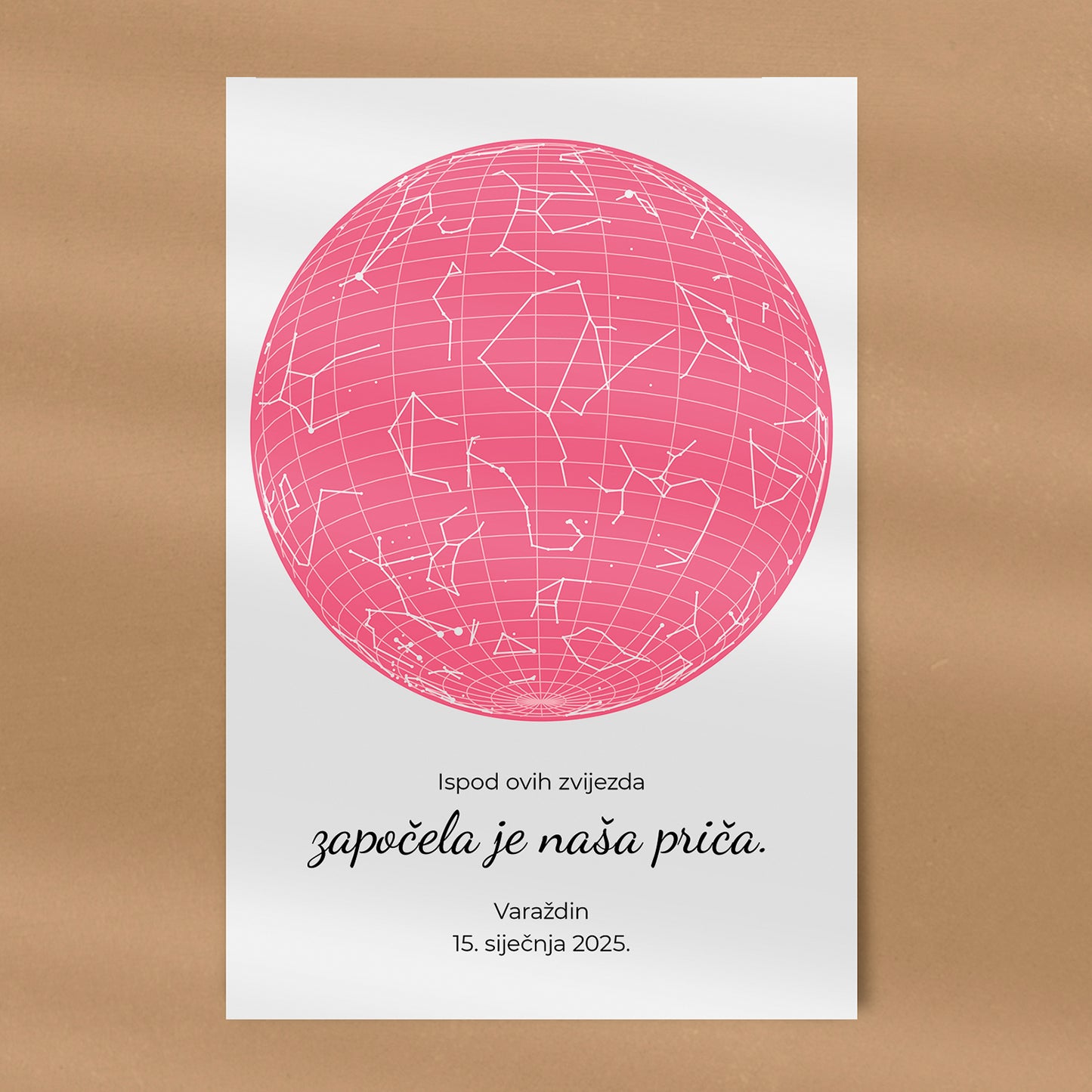 Plakat "Zvjezdano nebo"