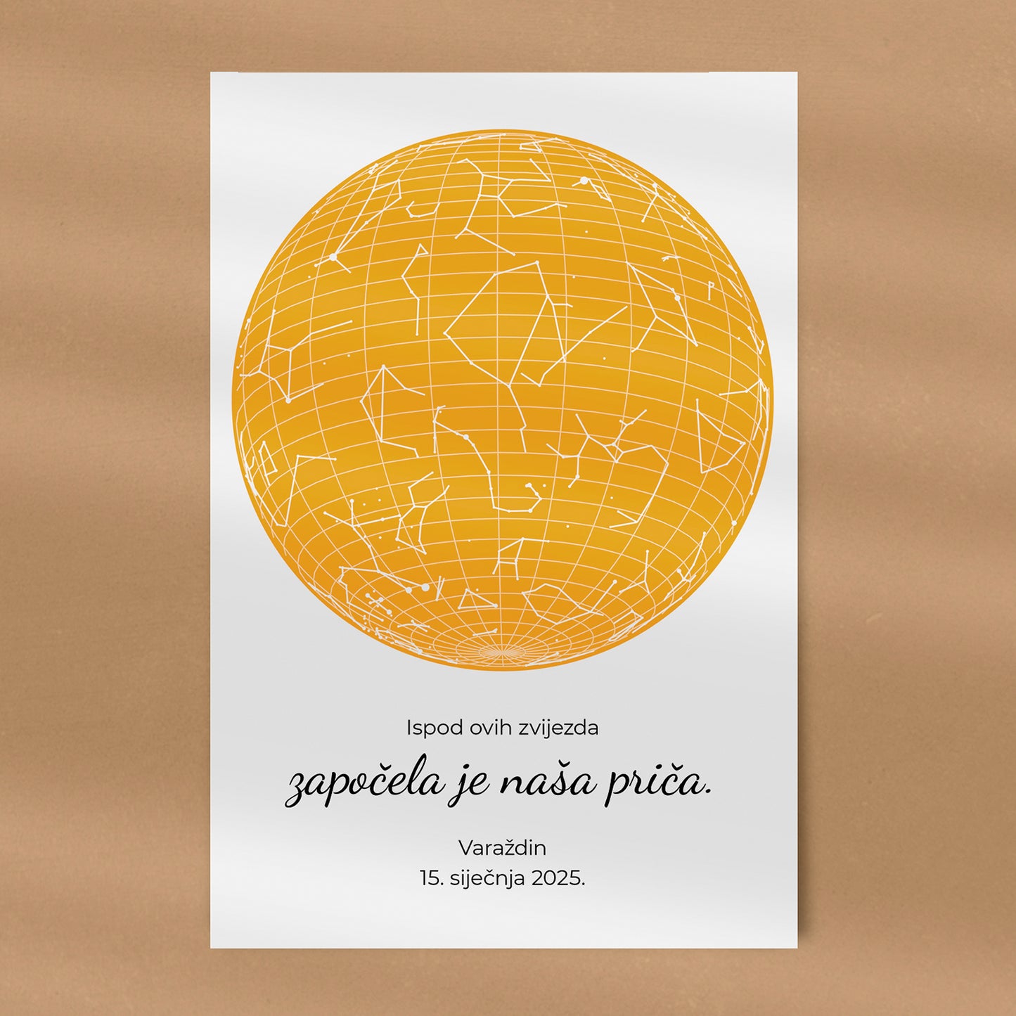 Plakat "Zvjezdano nebo"