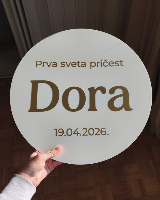 Akrilni krug promjer 40 cm