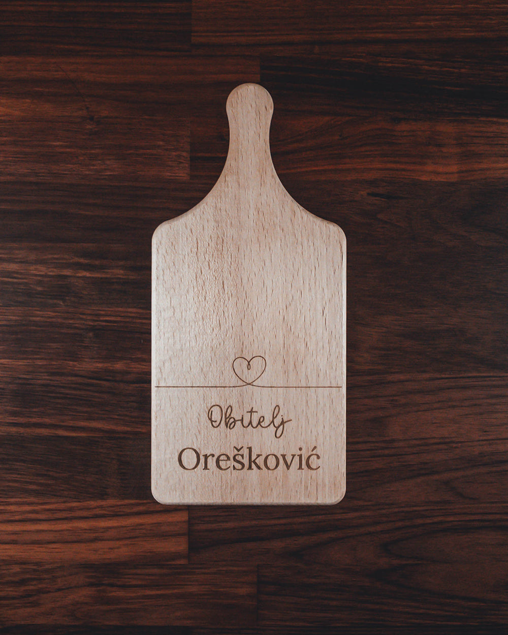 Daska za rezanje od bukve Srce