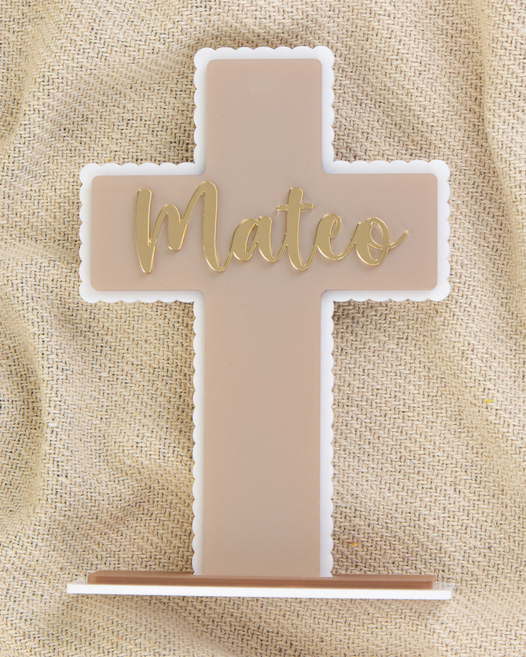 Akrilni križ Obrub stalak