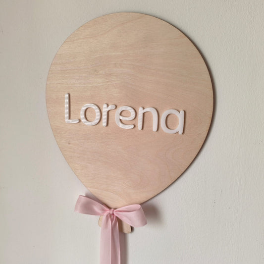 Drvena dekoracija Balon