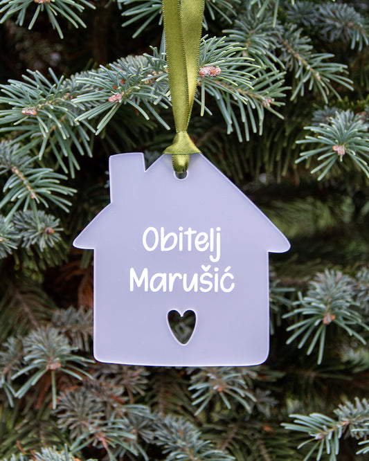 Akrilni ukras Kućica