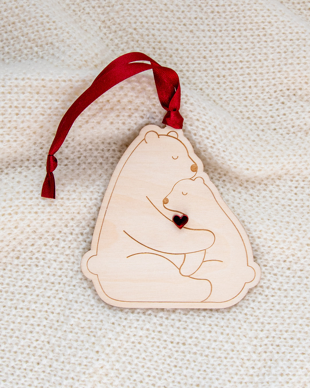 Drveni ukras Medvjedići